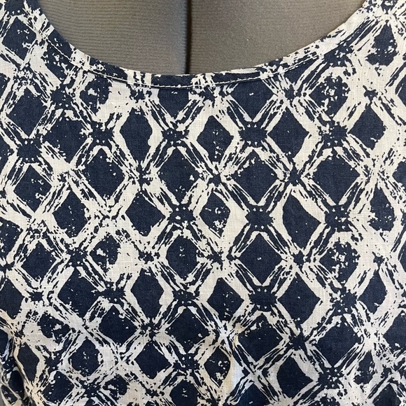 St. Tropez West Linen Sleeveless Dress, Size 8 - Picture 3 of 6